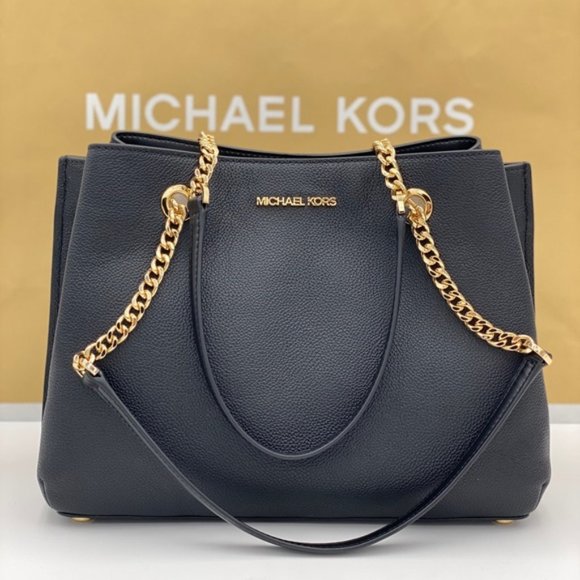 Michael Kors Teagen Satchel Chain Shoulder Bag